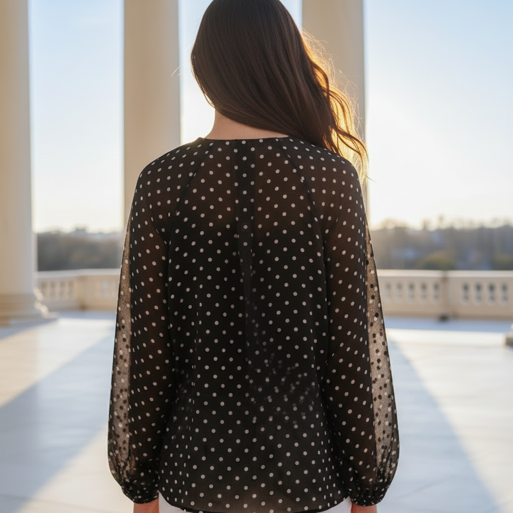 Wendy | Camisa con trasparencia