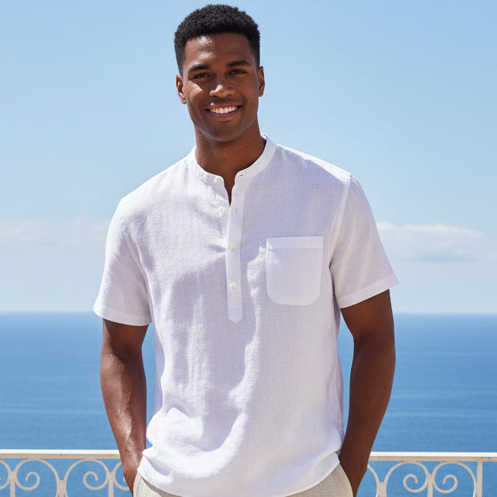 Kody | Camiseta de lino manga corta