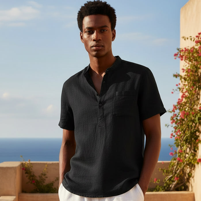 Kody | Camiseta de lino manga corta