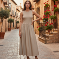Valeria | Vestido sin mangas