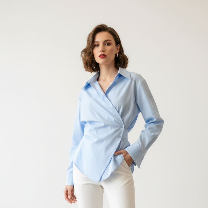 Dafne | Camisa irregular elegante