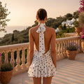 Soraya | Vestido mini con lunares
