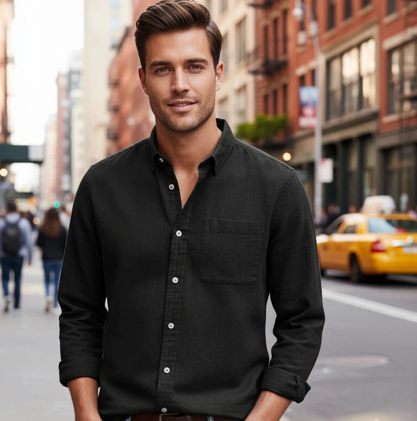 Holly | Camisa casual con borsillo